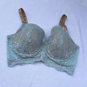 Thirdlove Long Line Lace Balconette Bra Size 36D